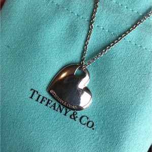 Tiffany & Co Two Hearts Necklace
